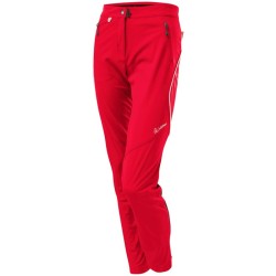 Dames broek Löffler "Elegance" WS Softshell Light rood